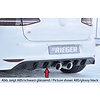 Rieger Tuning R20 Look Diffuser voor Volkswagen Golf 7 R /  R line