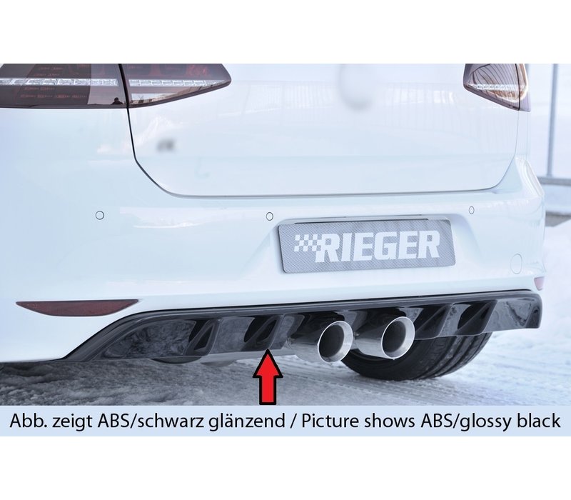 R20 Look Diffuser voor Volkswagen Golf 7 R /  R line