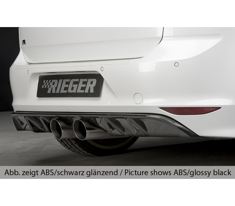 R20 Look Diffuser voor Volkswagen Golf 7 R /  R line