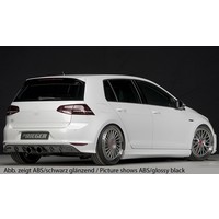 R20 Look Diffusor für Volkswagen Golf 7 R /  R line