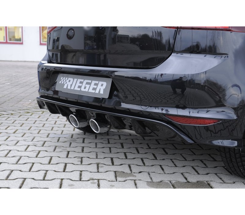 R20 Look Diffuser for Volkswagen Golf 7 R /  R line