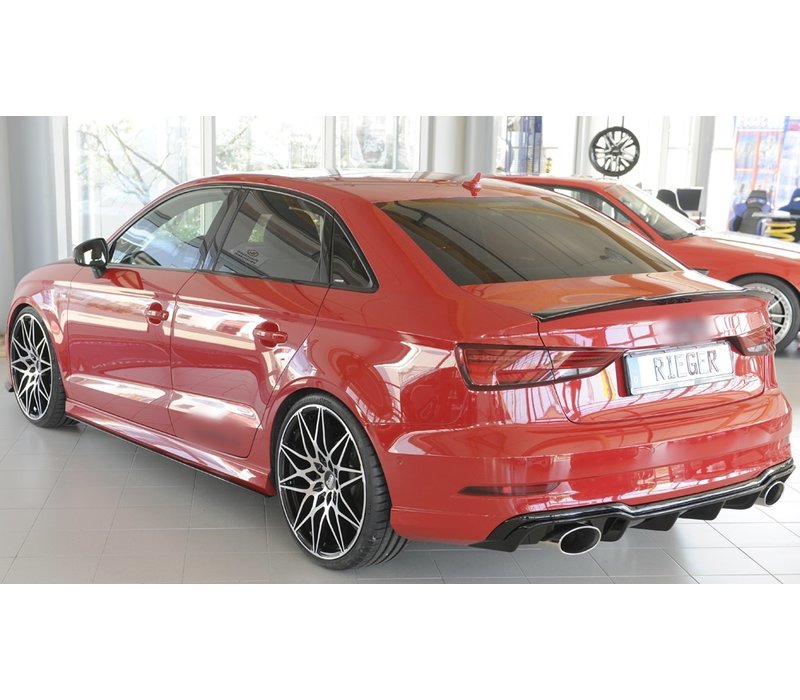 RS3 Look Diffuser voor Audi S3 8V / S line