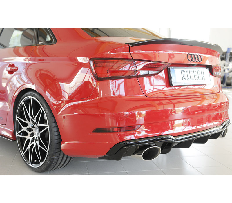 RS3 Look Diffusor für Audi S3 8V / S line