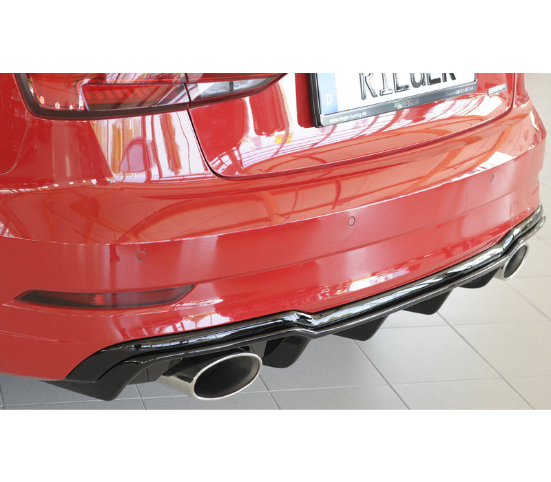 RS3 Look Diffuser for Audi S3 8V / S line