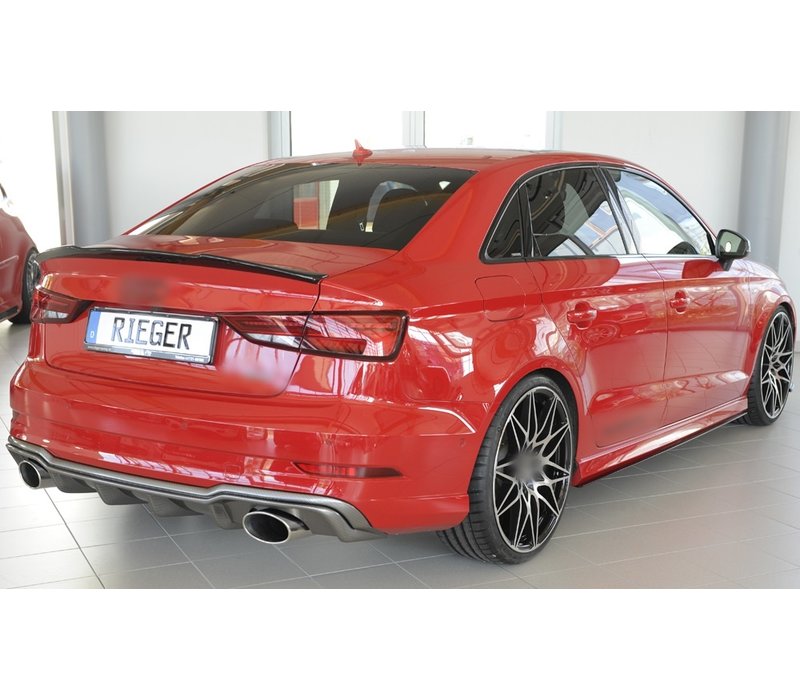 RS3 Look Diffuser voor Audi S3 8V / S line