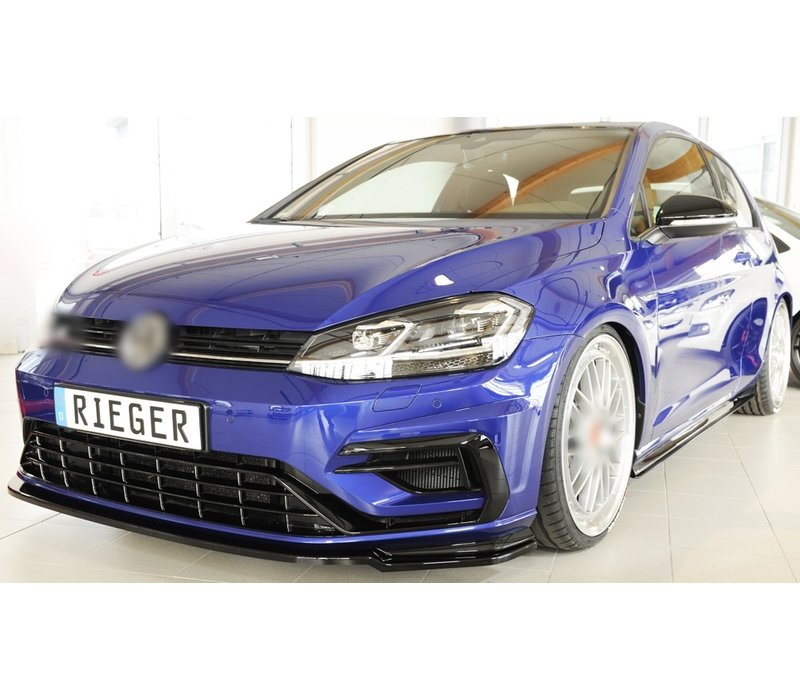 Front Splitter voor Volkswagen Golf 7 Facelift R / R line