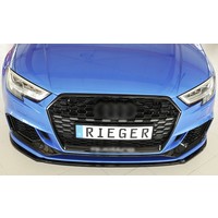 Front splitter for Audi RS3 8V Facelift