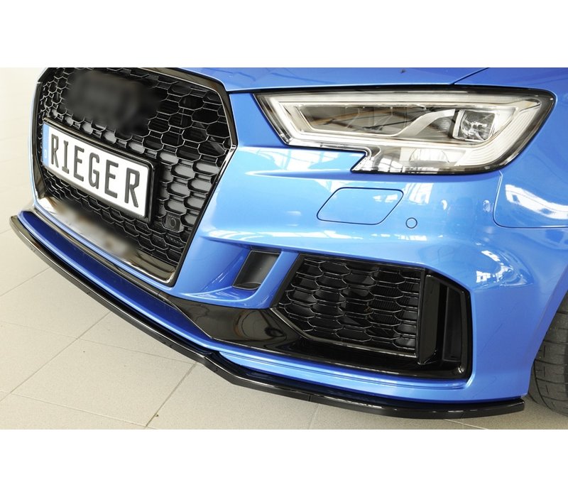 Front splitter voor Audi RS3 8V Facelift