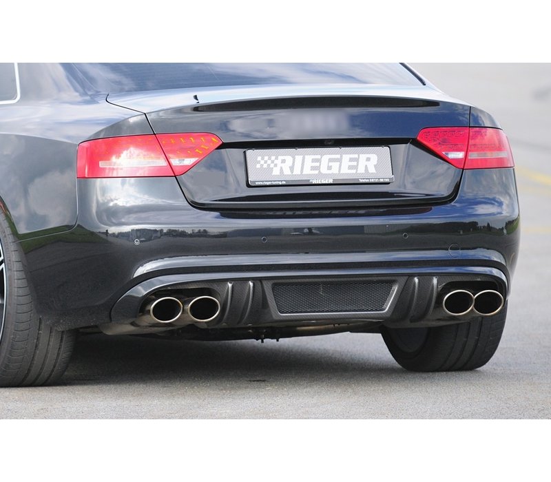 Sport Diffuser voor Audi A5 8T Coupe / Cabrio S line / S5