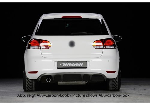 Rieger Tuning Diffuser for Volkswagen Golf 6
