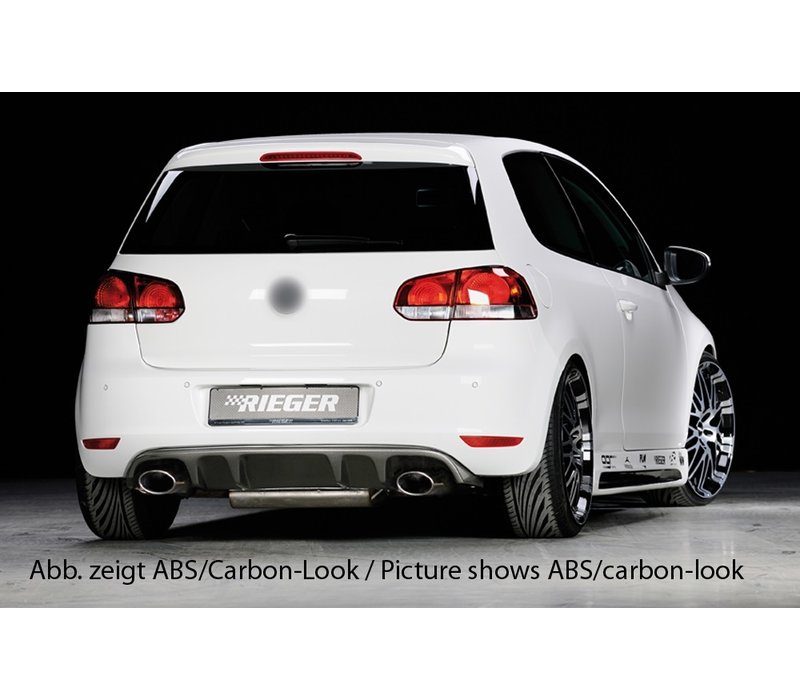 RS Look V2 Diffuser for Volkswagen Golf 6 GTI / GTD