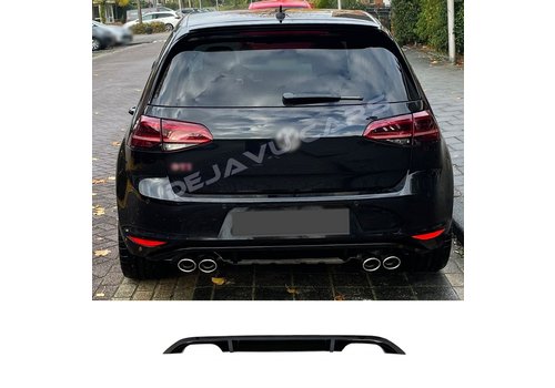 OEM Line ® R Look Diffusor für Volkswagen Golf 7 / GTE / GTD / GTI