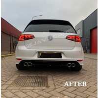 R Look Diffuser voor Volkswagen Golf 7 R / R line