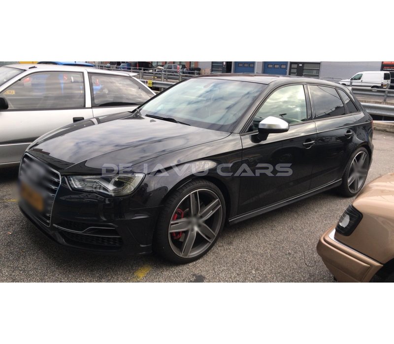 Matt Chrome Spiegelkappen für Audi A3 8V, S3, S line, RS3