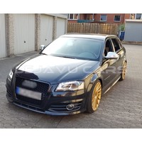 RS3 Look Front Grill Hoogglans zwart Black Edition voor Audi A3 8P Facelift