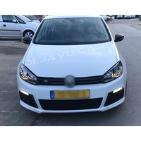 R20 / GTI Bi-Xenon Look LED Headlights for Volkswagen Golf 6