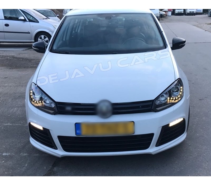 R20 / GTI Bi-Xenon Look LED Headlights for Volkswagen Golf 6