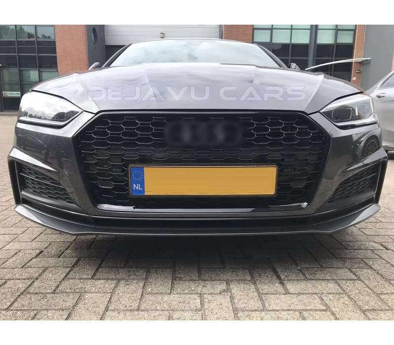 RS5 Look Front Grill Black Edition for Audi A5 B9