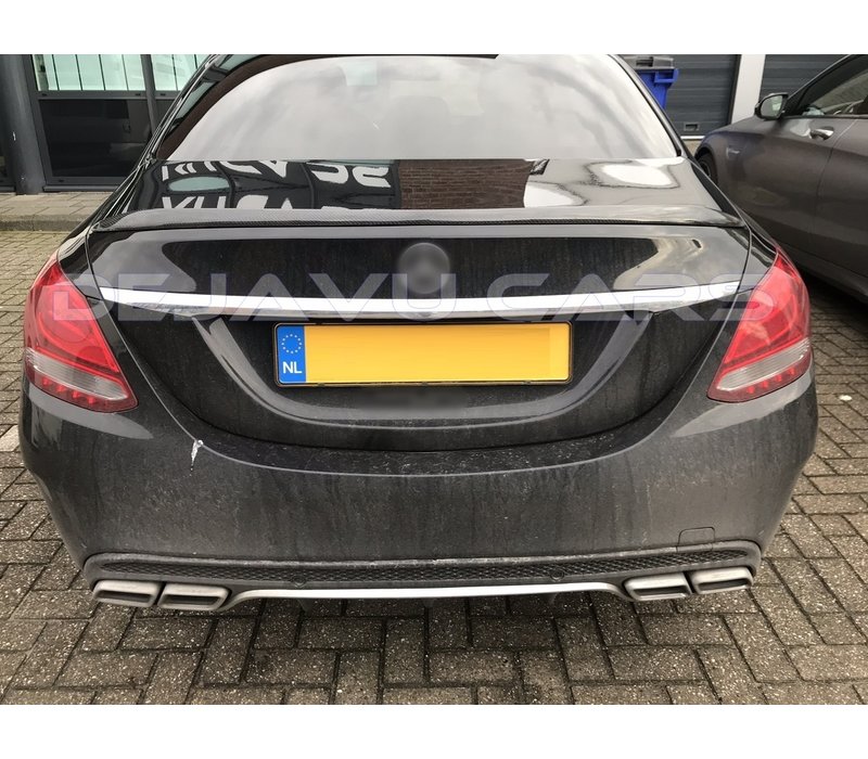 C63S AMG Look Heckspoiler für Mercedes Benz C Klasse W205 Limousine