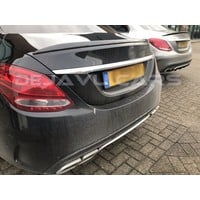 C63S AMG Look Heckspoiler für Mercedes Benz C Klasse W205 Limousine