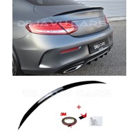 C63S AMG Look Tailgate spoiler for Mercedes Benz C Class C205 Coupe