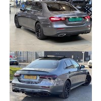 Facelift E63S AMG Look Diffuser voor Mercedes Benz E-Klasse W213 / S213