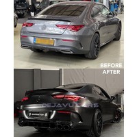 CLA 45 AMG Look Diffuser for Mercedes Benz CLA-Class C118 / X118