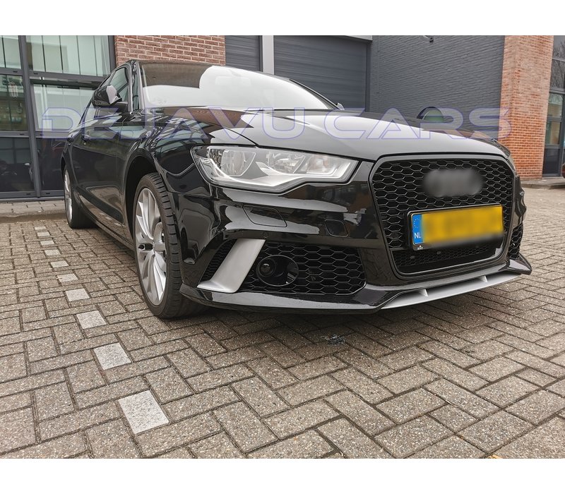 RS6 Look Voorbumper voor Audi A6 C7 4G / S line / S6
