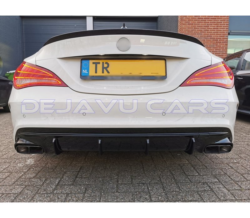 Facelift CLA 45 AMG Look Diffuser for Mercedes Benz CLA-Class W117 / C117 / X117