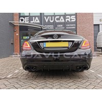 CFacelift 43 AMG Look Diffusor für Mercedes Benz C-Klasse W205 / S205