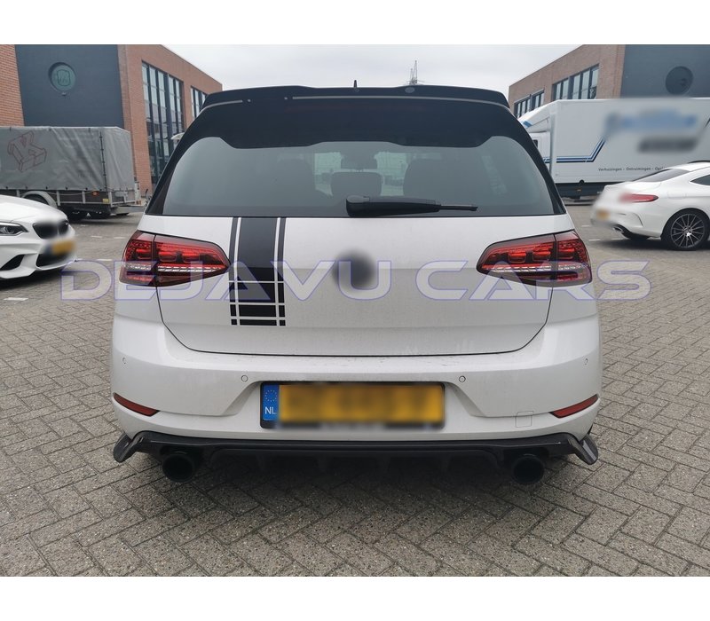 Roof Spoiler ExtensionV.3  for Volkswagen Golf 7 / 7.5 Facelift R / GTI / GTD / GTE