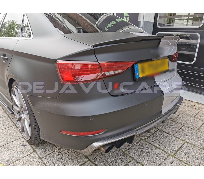S3 Look Heckspoiler lippe für Audi A3 8V Limousine