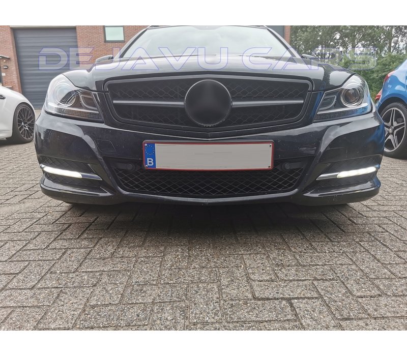 Bi Xenon Look LED Scheinwerfer für Mercedes Benz C-Klasse W204 Facelift