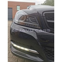 Bi Xenon Look LED Koplampen voor Mercedes Benz C-Klasse W204 Facelift