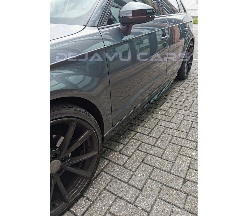 S line S3 RS3 Look Side Skirts for Audi A3 8V