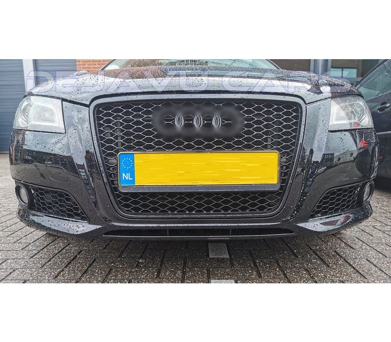 RS3 Look Front Grill voor Audi A3 8P / S line / S3 / RS3