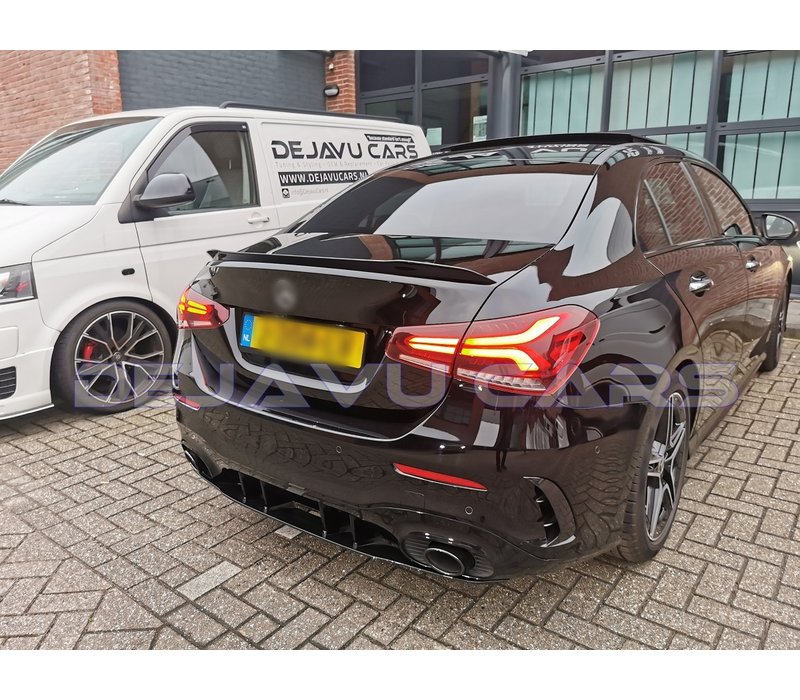 A35 AMG Look Tailgate spoiler lip for Mercedes Benz A-Class V177 Sedan