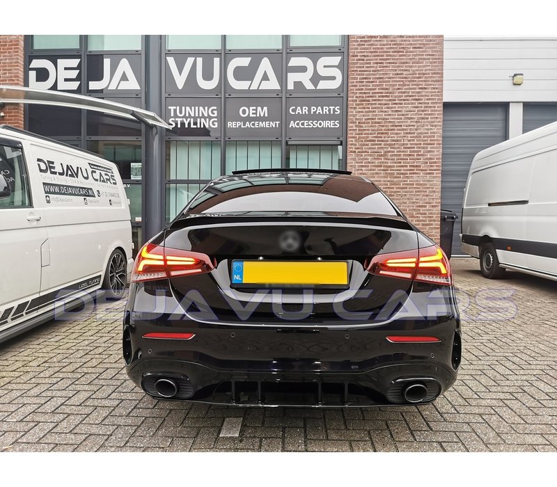 A 35 AMG Look Diffuser for Mercedes Benz A-Class V177 Sedan