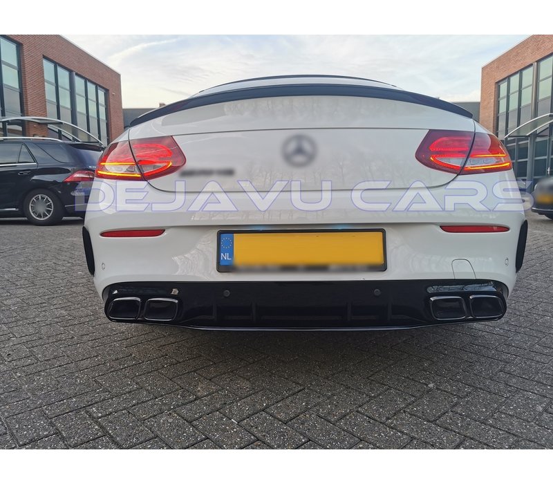 C63 AMG Look Diffuser voor Mercedes Benz C Klasse C205 A205