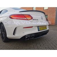 C63 AMG Look Diffuser voor Mercedes Benz C Klasse C205 A205