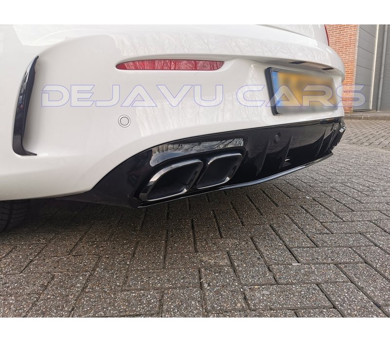 C63 AMG Look Diffuser voor Mercedes Benz C Klasse C205 A205