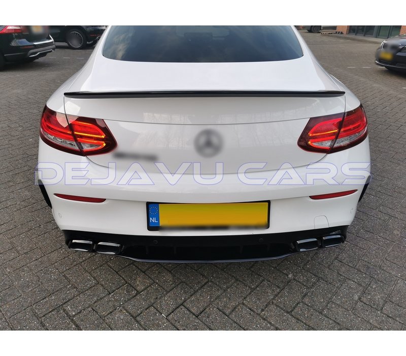 C63 AMG Look Diffuser voor Mercedes Benz C Klasse C205 A205