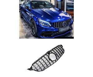 GT-R Panamericana Look Front Grill for Mercedes Benz C-Class W205 