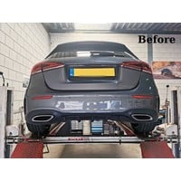 A 45 AMG Look Diffuser for Mercedes Benz A-Class W177 Hatchback