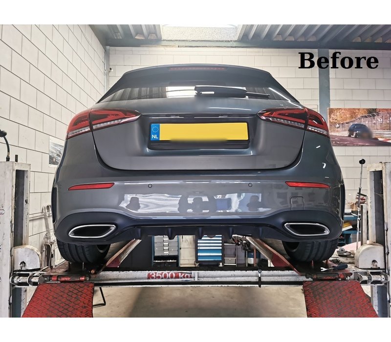 A 45 AMG Look Diffuser for Mercedes Benz A-Class W177 Hatchback