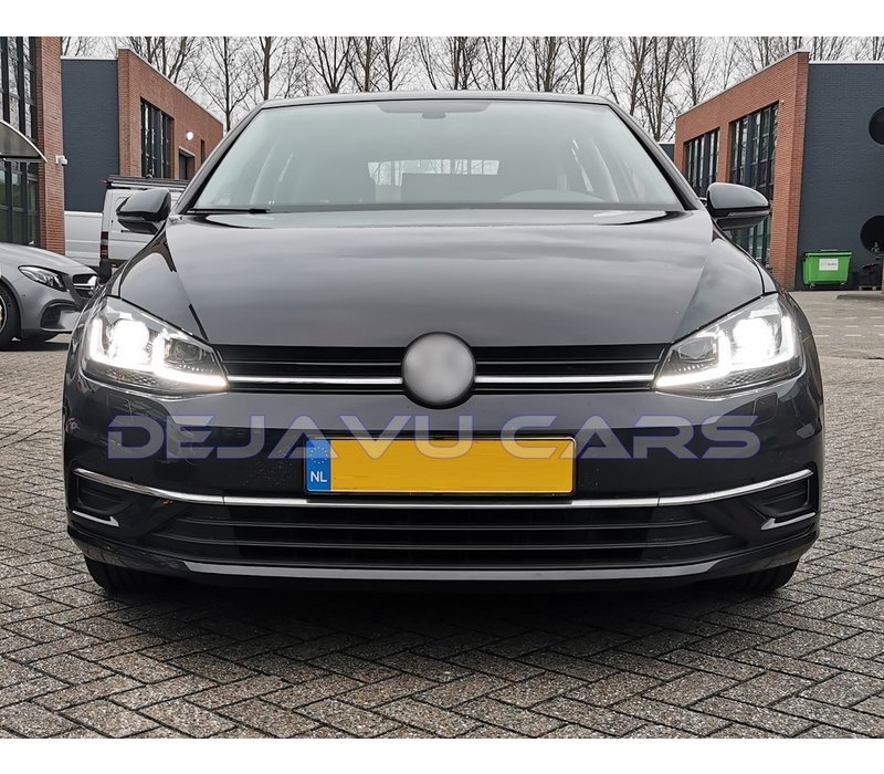 Facelift Look Volledig LED Matrix Koplampen met Start Up Animation voor Volkswagen Golf 7.5 Facelift