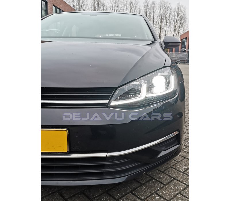 Facelift Look Volledig LED Matrix Koplampen met Start Up Animation voor Volkswagen Golf 7.5 Facelift