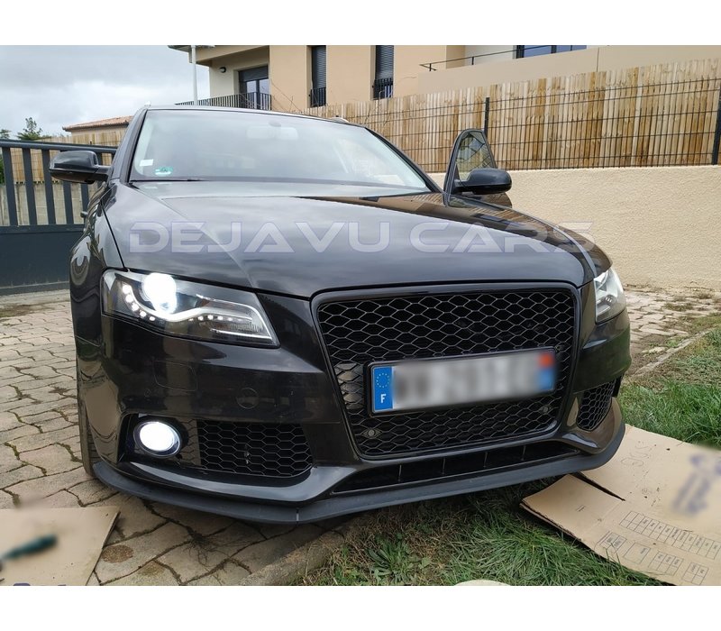 RS4 Look Front Grill Black Edition for Audi A4 B8 / S line / S4