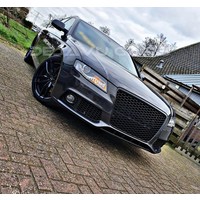 RS4 Look Front Grill Black Edition for Audi A4 B8