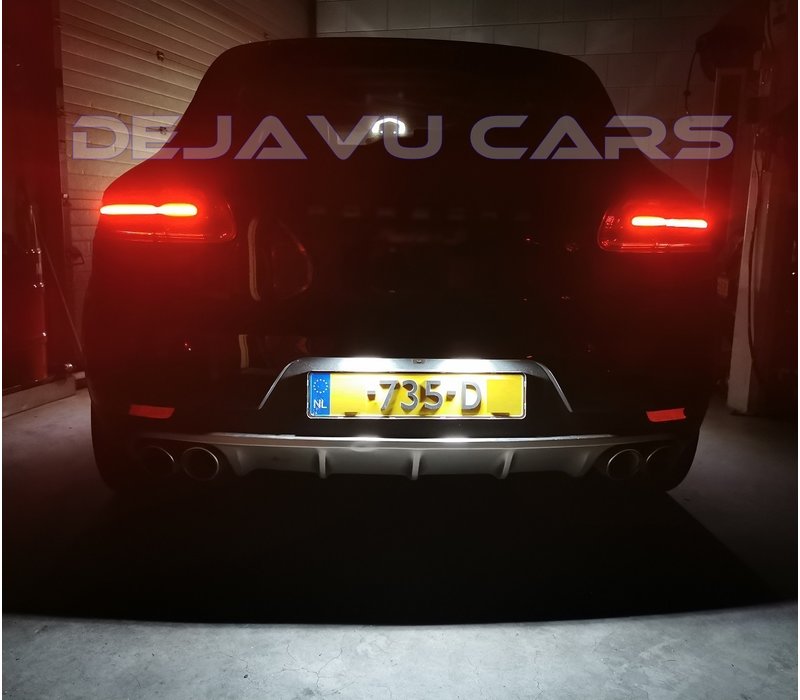 LED License Plate Lights for Porsche